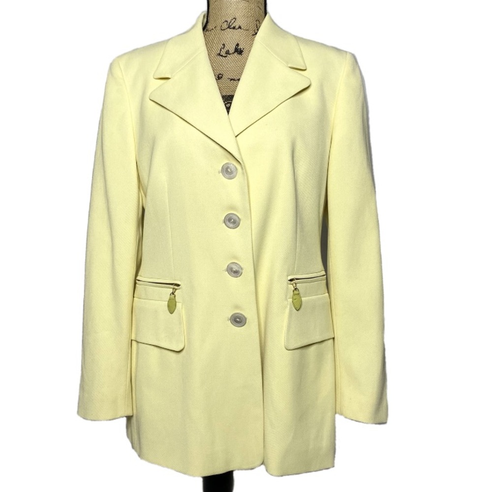 Escada Button Up Blazer Jacket - image 1